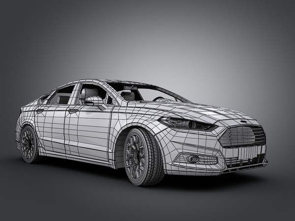 fusion 2013 max - Ford Fusion (2013)... by Swan3DStudios